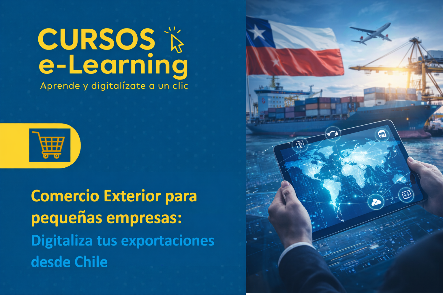 Curso: Comercio Exterior para pequeñas empresas: Digitaliza tus exportaciones desde Chile